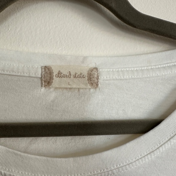 Altar'd State Howdy Distressed Sleeveless Graphic Tee, Size Large - Picture 3 of 8